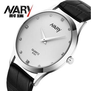 Đồng hồ nam Nary dây da 6101
