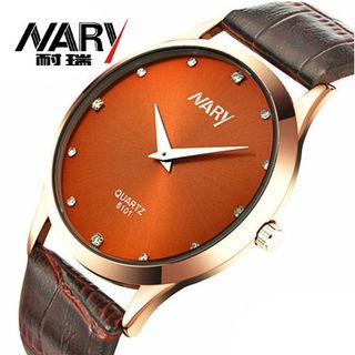 Đồng hồ nam Nary dây da 6101