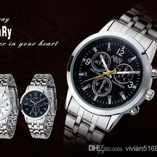Đồng hồ nam Nary dây thép 6033