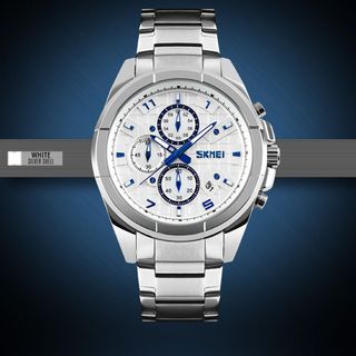 ĐỒNG HỒ NAM DÂY THÉP SKMEI 9109