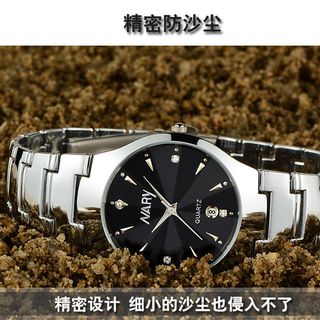 Đồng hồ nam Nary dây thép NR-210