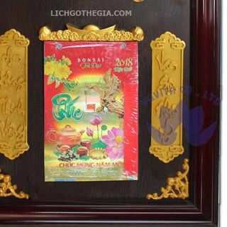 LỊCH GỖ TREO TƯỜNG