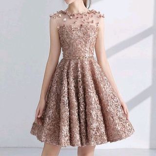 ĐẦM XÒE XÙ BÔNG ĐÍNH HOA