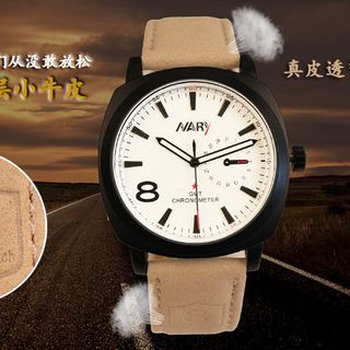 Đồng hồ nam Nary dây da 6118