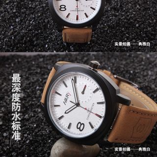 Đồng hồ nam Nary dây da 6118