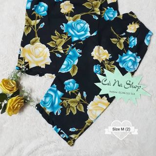 Bộ Tole quần lững áo sát nách size từ 50-55kg