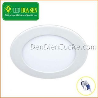 Đèn Led SIÊU MỎNG âm trần thạch cao 12W loại tròn ánh sáng trắng/ vàng - Led Hoa Sen giá sỉ