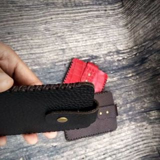 VÍ ĐỰNG GIẤY TỜ DA BÒ HANMADE
