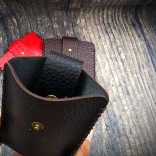 VÍ ĐỰNG GIẤY TỜ DA BÒ HANMADE