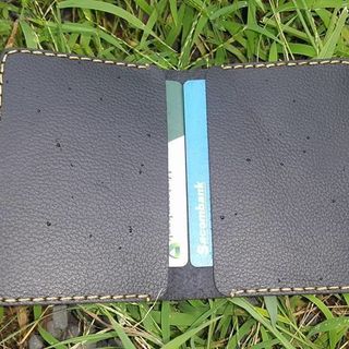 VÍ MINI SLIM SIÊU GỌN HANDMADE DA BÒ 100