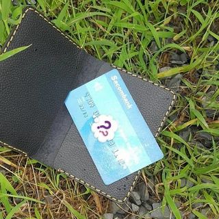 VÍ MINI SLIM SIÊU GỌN HANDMADE DA BÒ 100
