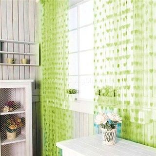Rèm Cửa Trái Tim Sang Trọng tímhồng đậm xanh dươngđỏ