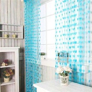 Rèm Cửa Trái Tim Sang Trọng tímhồng đậm xanh dươngđỏ