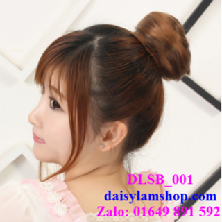 BÚI TÓC GIẢ CÓ DÂY RÚT VÀ MÓC GÀI DLSB001