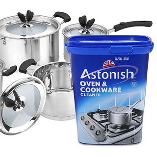 KEM VỆ SINH NỒI INOX BẾP GA ASTONISH Oven Cookware Cleaner C3105