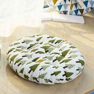 nệm ngồi tròn cây thông