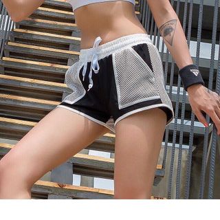 Quần tập Gym đùi phối lưới
