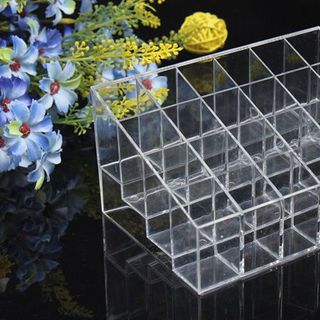 Khay đựng Son 24 Ô Trong Suốt