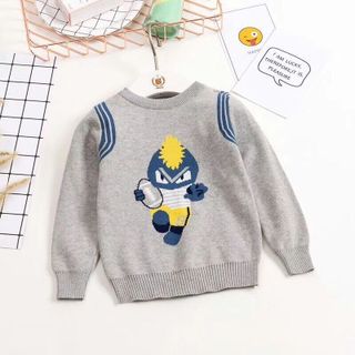 Áo len bé trai phối vai