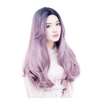tóc nguyên đầu mái dài