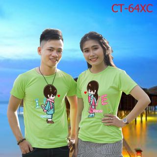 áo đôi hoạt hình lãng mạn