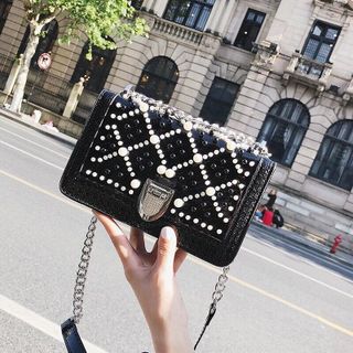 túi xách đính Ngọc hang