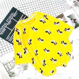 Áo thun Unisex in chó nhỏ