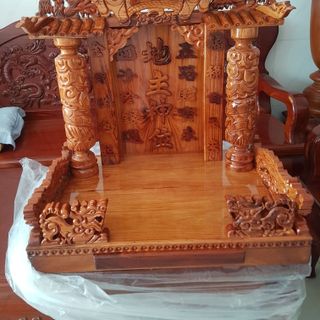 BÀN THỜ ÔNG ĐỊA GỖ GÕ ĐỎ CAMPUCHIA