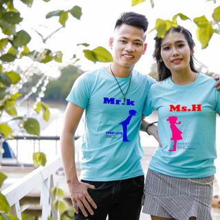 áo đôi in chữ người dùng