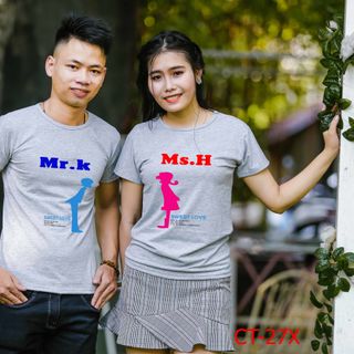 áo đôi in chữ người dùng