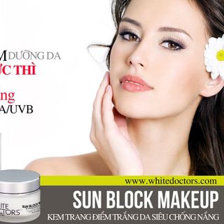 Kem trang điểm trắng da mặt - Sunblock Makeup giá sỉ