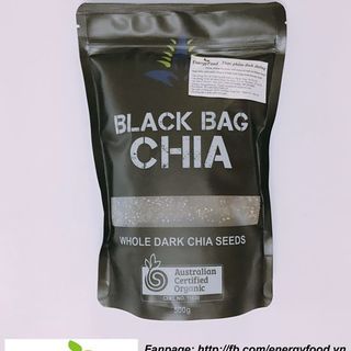 Hạt chia đen organic black