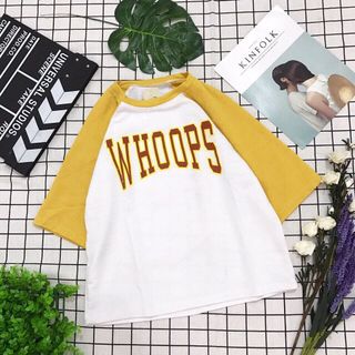 Áo thun raplang Whoops
