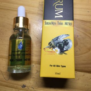 Serum trị mụn thâm - mờ sẹo Ngọc Trai Đen sữa ong chúa giá sỉ