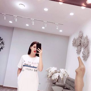đầm midi chữ new hottt