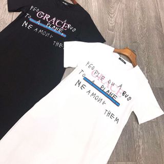 đầm midi chữ new hottt
