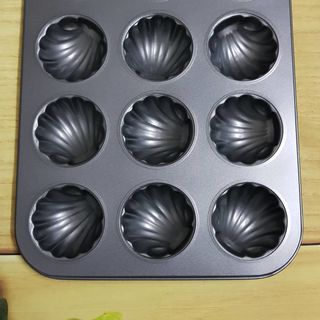 khuôn làm bánh sò 12 ô