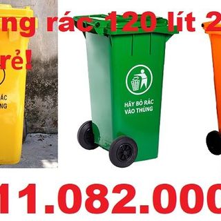 Chuyên cung cấp tất cả các loại thùng rác nhựa thùng rác 120L 240L 660L giá rẻ giá sỉ