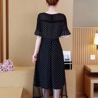ĐẦM CHẤM BI PHỐI LƯỚI - Mã ADV0289