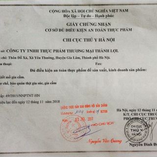 Chân vịt rút xương Linh Đan