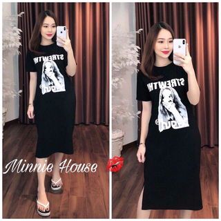 đầm thun cô gái siêu cá tính lại quá xinh