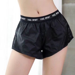 Quần tập đùi phối lưới