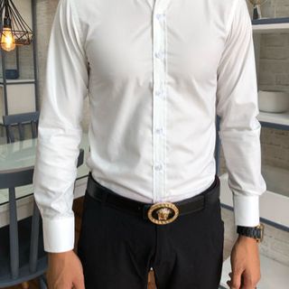 Áo sơ mi trơn 1 màu chất đẹp