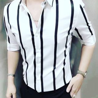 sơ mi hoạ tiết nam