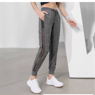 Quần tập jooger trơn lưới