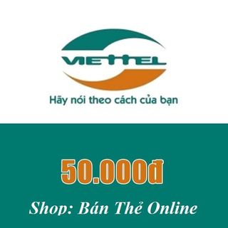 Mã thẻ Viettel 50K