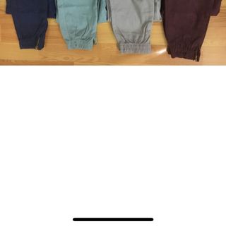 Quần jogger nam thun khoá kéo