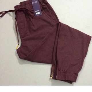 Quần jogger nam thun khoá kéo