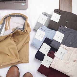 Quần short kaki thun co dãn