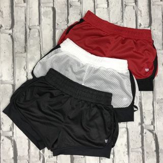 Quần tập đùi lưới 2 lớp